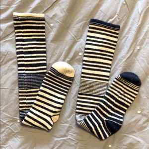 Tall cashmere socks